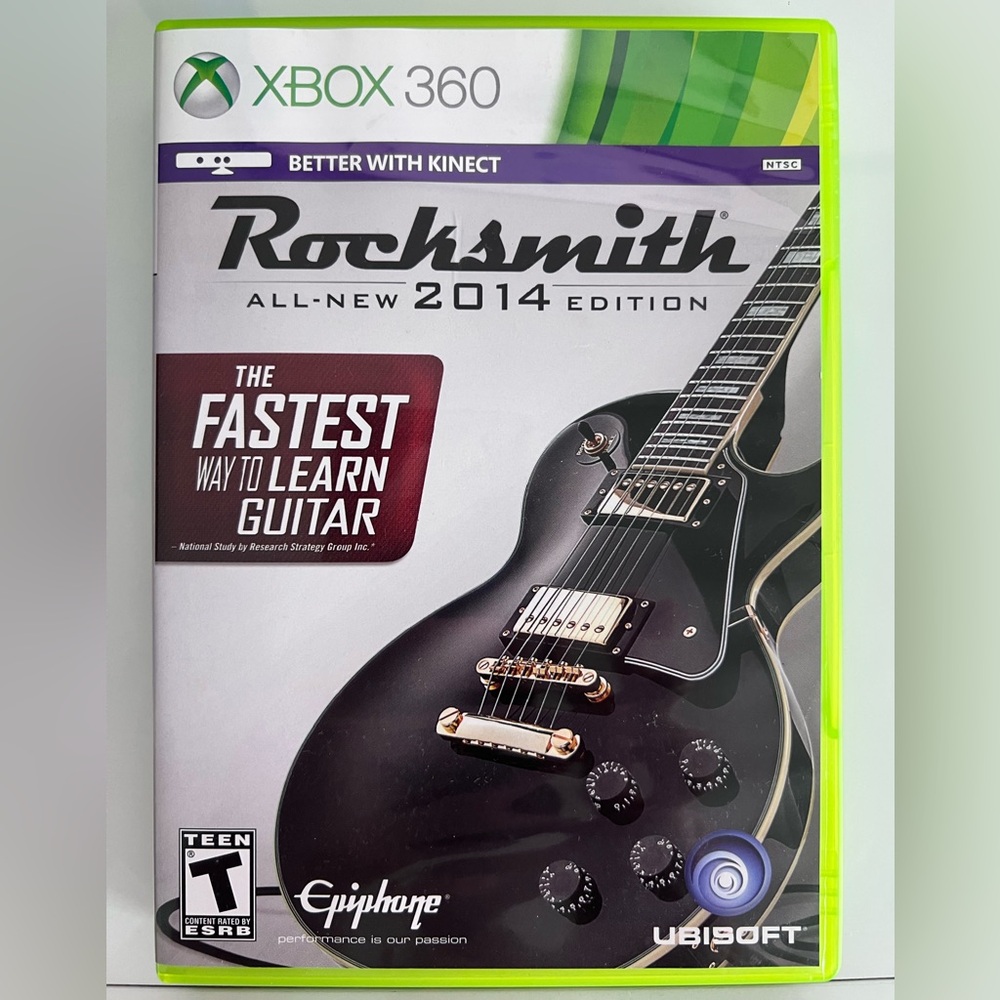 Xbox 360 Rocksmith 2014 Edition
